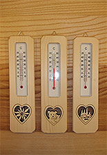 Thermometer holzschnitt
