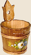 flower-pot without grip